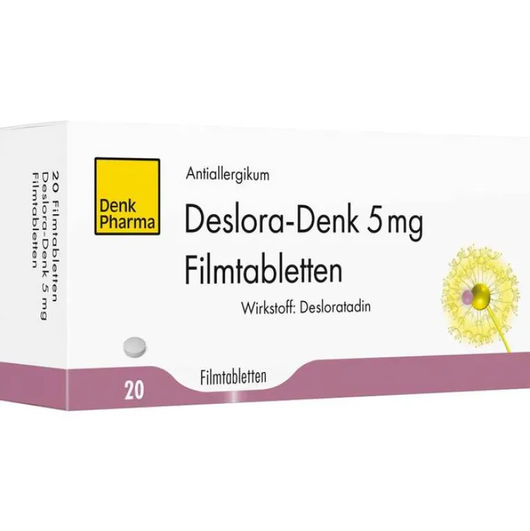 Deslora- 5 mg Filmtabletten, 20 St^Denk