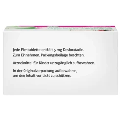 Desloratadin 5 mg Filmtabletten, 100 St^DoppelherzPharma Online