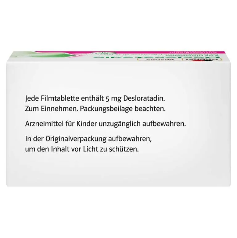Desloratadin 5 mg Filmtabletten, 100 St^DoppelherzPharma Online
