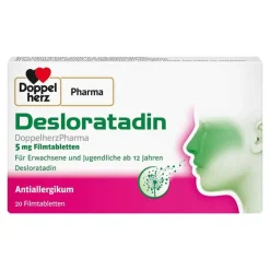 Desloratadin 5 mg Filmtabletten, 20 St^DoppelherzPharma Best