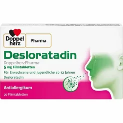 Desloratadin 5 mg Filmtabletten, 20 St^DoppelherzPharma Best