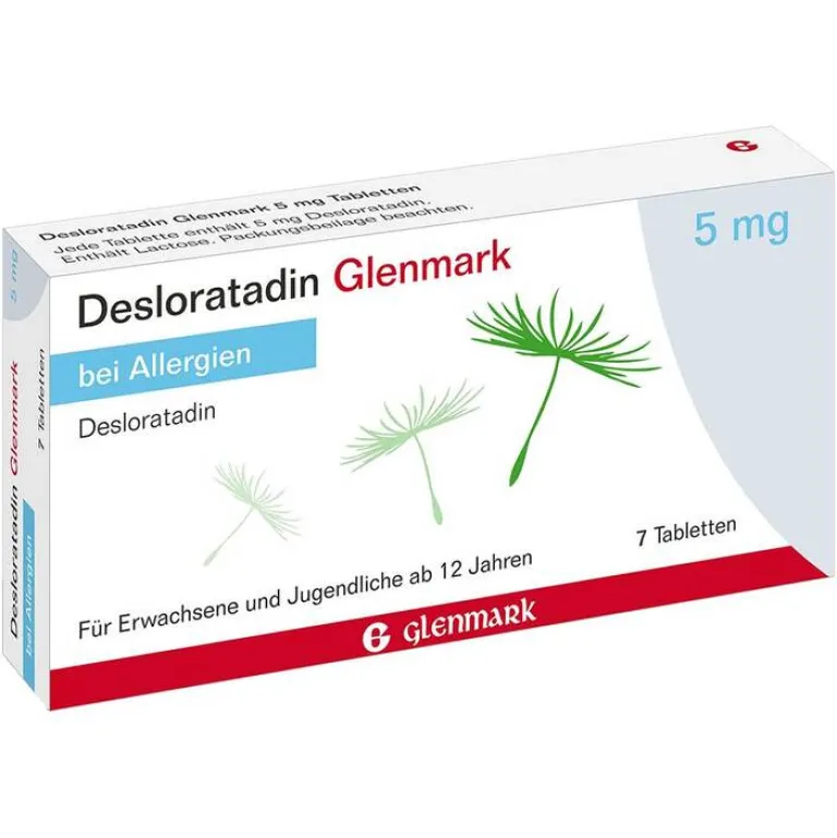 Desloratadin 5 mg Tabletten, 7 St^Glenmark