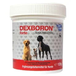 Nutrilabs Dexboron forte Kautabletten für Hunde, 50 St- Bewegungsapparat