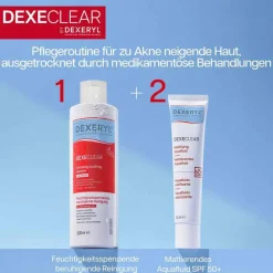 Dexeryl Reinigung|Hauttypen-Dexeclear Reinigung feuchtigkeitsspendend, 200 ml