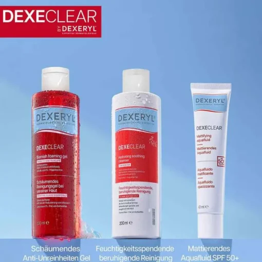 Dexeryl Reinigung|Hauttypen-Dexeclear Reinigung feuchtigkeitsspendend, 200 ml