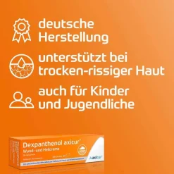 axicur Dexpanthenol ® Wund- und Heilcreme , 50 g- Wund- & Heilsalbe