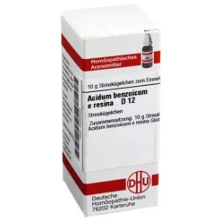 DHU Acidum benzoicum e res. D 12, 10 g- A|A