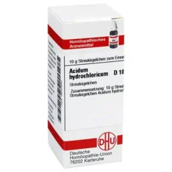DHU Acidum hydrochloricum D 10 G, 10 g- A|A