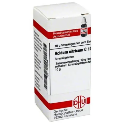 DHU Acidum nitricum C 12 Globuli, 10 g^