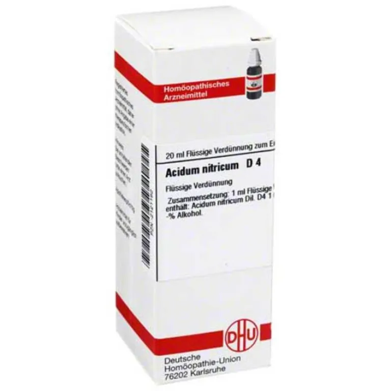 DHU Acidum nitricum D 4 Dilution, 20 ml- A