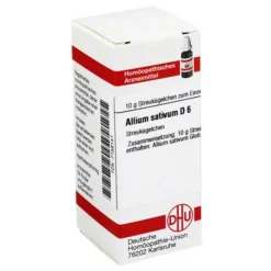 DHU Allium sativum D 6 Globuli, 10 g- A|A