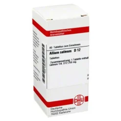 DHU Allium sativum D 12 Tabletten, 80 St- A