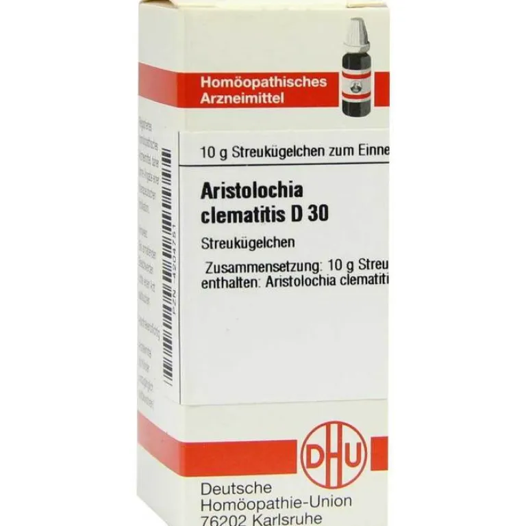 DHU Aristolochia clematitis D 30 Globuli, 10 g^ New