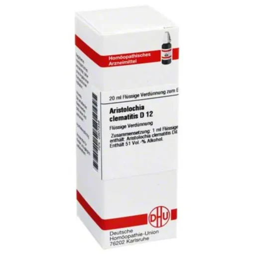 DHU A-Aristolochia clematitis D 12 Dilution, 20 ml
