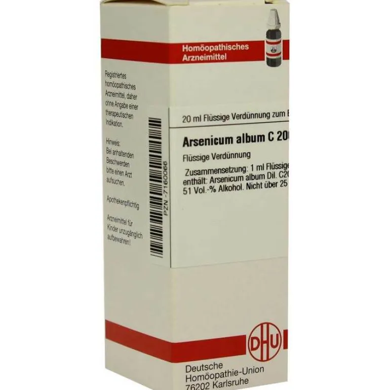 DHU Arsenicum album C 200 Dilution, 20 ml- A