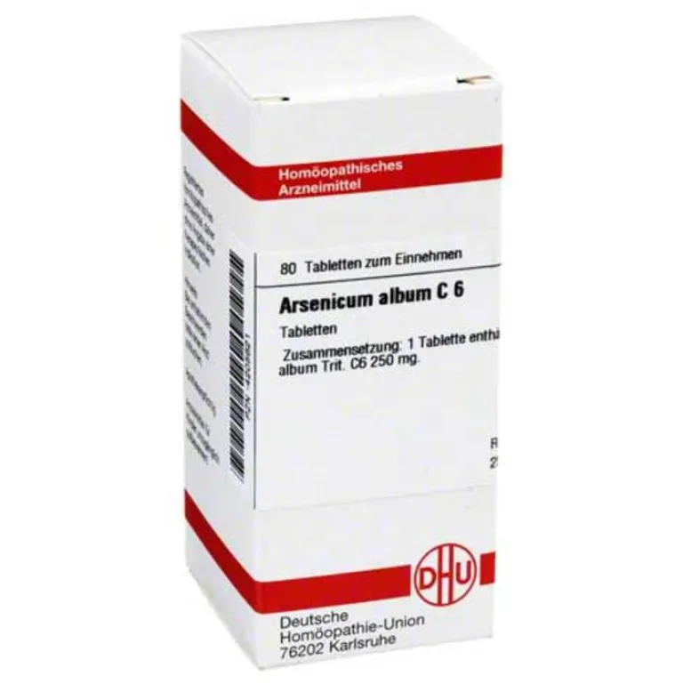 DHU Arsenicum album C 6 Tabletten, 80 St- A