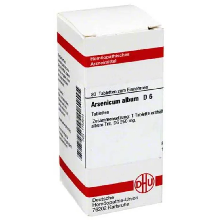 DHU Arsenicum album D 6 Tabletten, 80 St- A