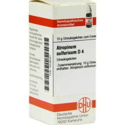 A|A-DHU Atropinum sulfuricum D 4 Globuli, 10 g
