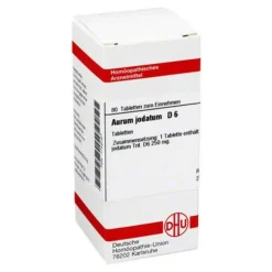 Aurum jodatum D 6 Tabletten, 80 St^DHU Best
