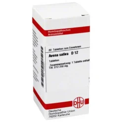 DHU Avena sativa D 12 Tabletten, 80 St- A