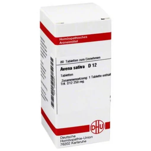 DHU Avena sativa D 12 Tabletten, 80 St- A
