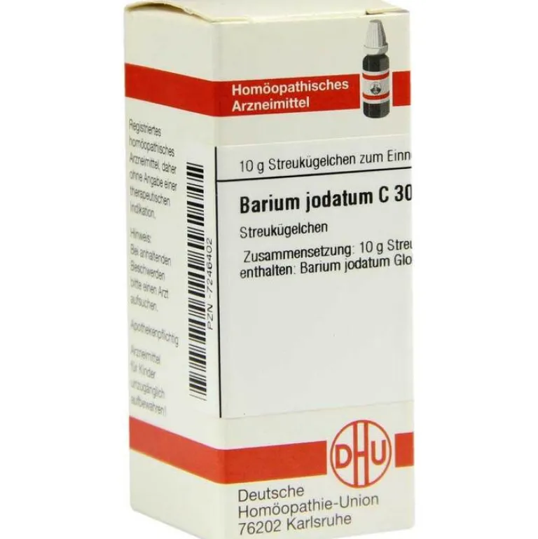 DHU Barium jodatum C 30 Globuli, 10 g- B|B