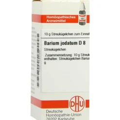 B|B-DHU Barium jodatum D 8 Globuli, 10 g