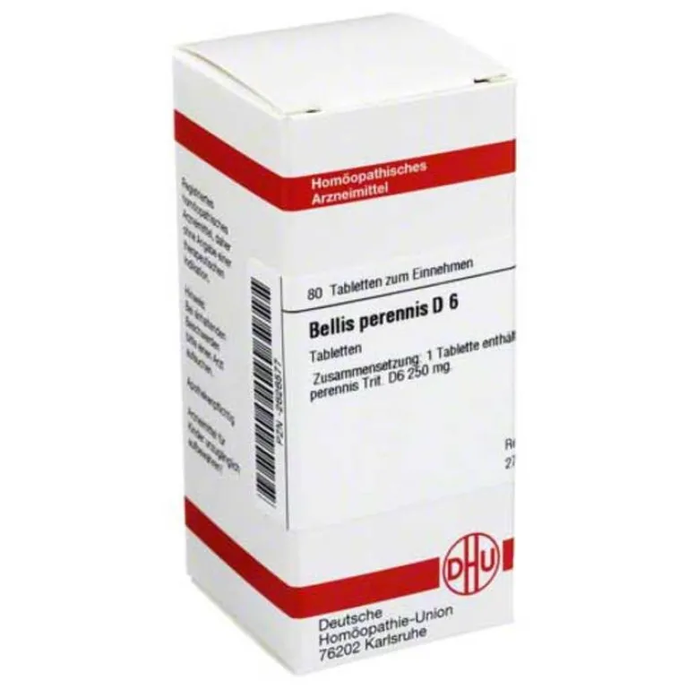 DHU Bellis perennis D 6 Tabletten, 80 St- B