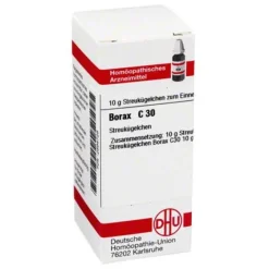 B|B-DHU Borax C 30 Globuli, 10 g
