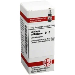 C|C-DHU Calcium sulfuricum D 12 Globuli, 10 g