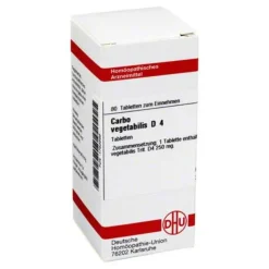 Carbo vegetabilis D 4 Tabletten, 80 St^DHU Online