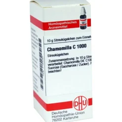 C|C-DHU Chamomilla C 1000 Globuli, 10 g