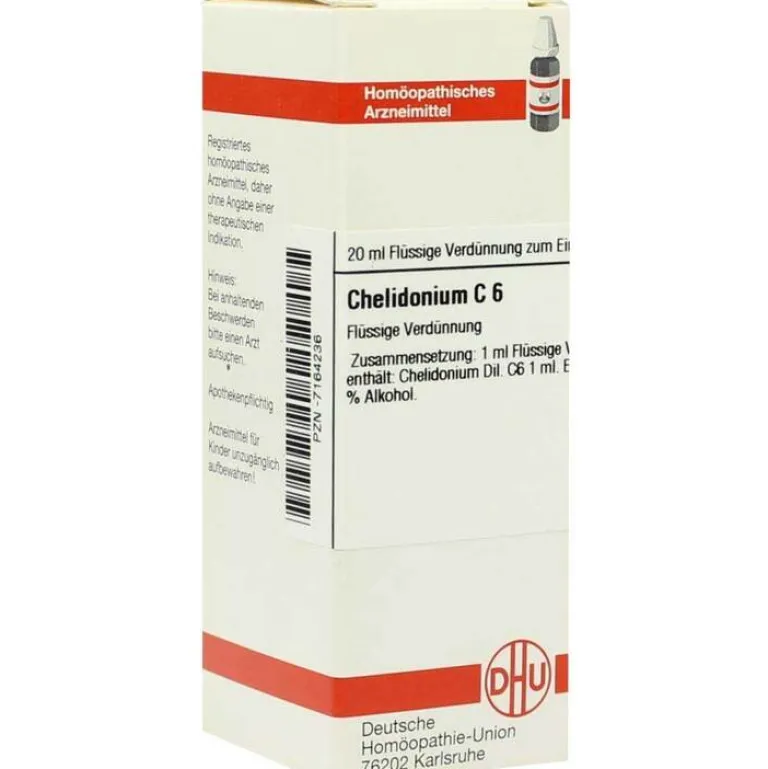 DHU Chelidonium C 6 Dilution, 20 ml- C