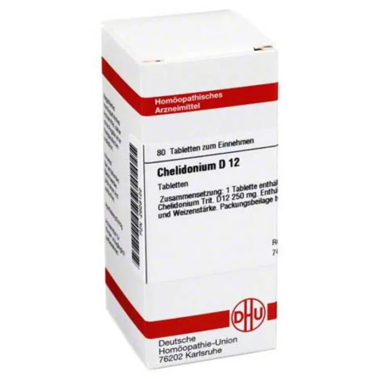 DHU Chelidonium D 12 Tabletten, 80 St- C