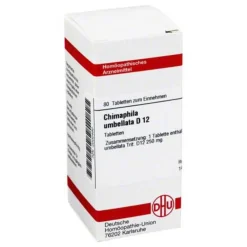 Chimaphila umbellata D 12 Tabletten, 80 St^DHU Hot
