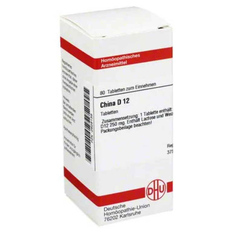 DHU China D 12 Tabletten, 80 St- C