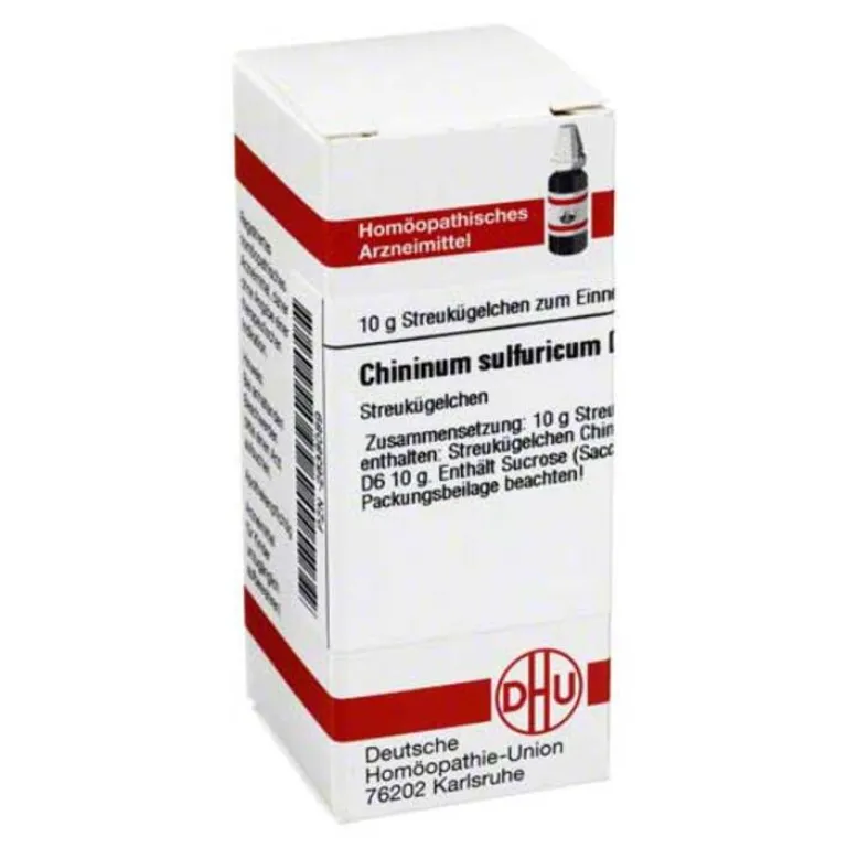 DHU Chininum sulfuricum D 6 Globuli, 10 g^ Best
