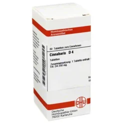 DHU Cinnabaris D 4 Tabletten, 80 St- C