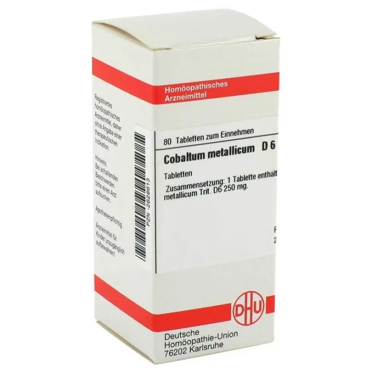 DHU Cobaltum metallicum D 6 Tabletten, 80 St- C