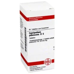 DHU Cypripedium pubescens D 6 Tabletten, 80 St^ Hot