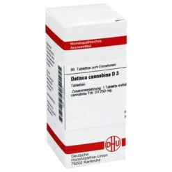 D-DHU Datisca cannabina D 3 Tabletten, 80 St