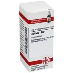 D|D-DHU Digitalis D 2 Globuli, 10 g