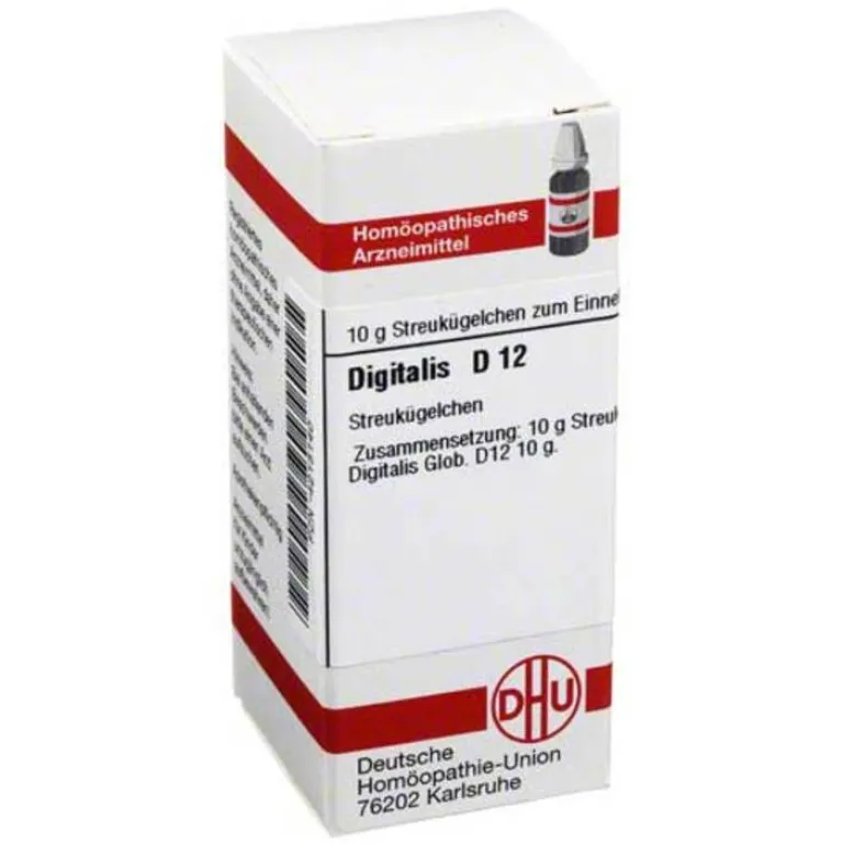 DHU Digitalis D 12 Globuli, 10 g- D|D