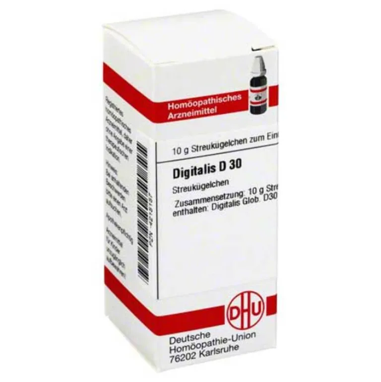 DHU Digitalis D 30 Globuli, 10 g- D|D