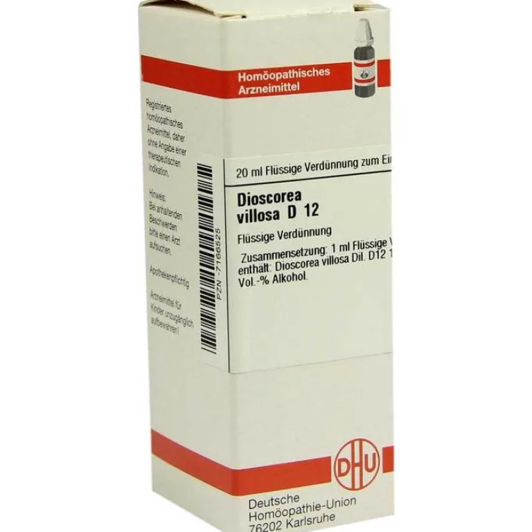 DHU Dioscorea villosa D 12 Dilution, 20 ml^ Sale