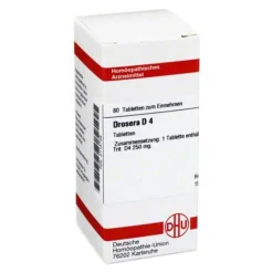 Drosera D 4 Tabletten, 80 St^DHU Discount