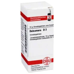 D|D-DHU Dulcamara D 3 Globuli, 10 g