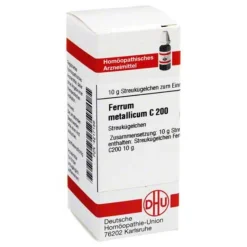 DHU Ferrum metallicum C 200 Globuli, 10 g- F|F