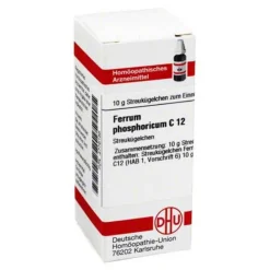 DHU Ferrum phosphoricum C 12 Globuli, 10 g^ Hot