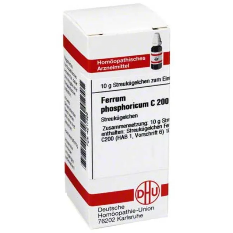 DHU Ferrum phosphoricum C 200 Globuli, 10 g- F|F